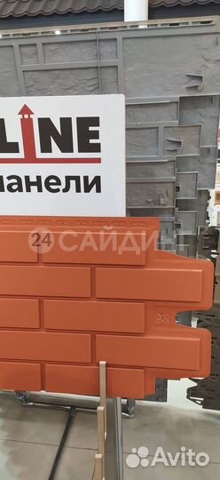 Фасадные панели Grand Line Кирпич Клинкерный classic Терракотовый