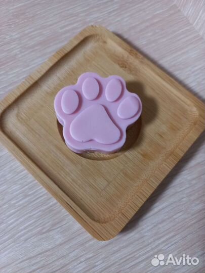 Мыло ручной работы/мыло лапка/мыло для детей