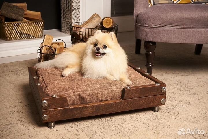 Лежанка для собак и кошек / Домик для собак