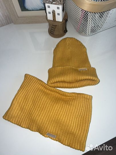 Детская шапка + снуд наследникъ Выжанова
