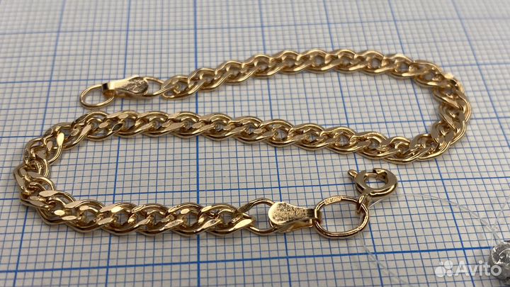 Золотой браслет Нонна 17