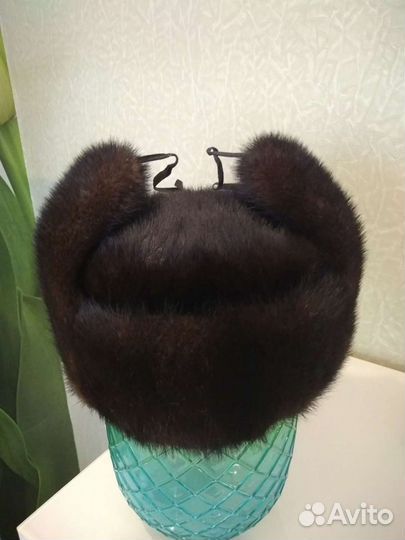 Мужская норковая шапка