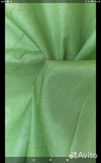 Отрез от винтажного сари из натурального шёлка