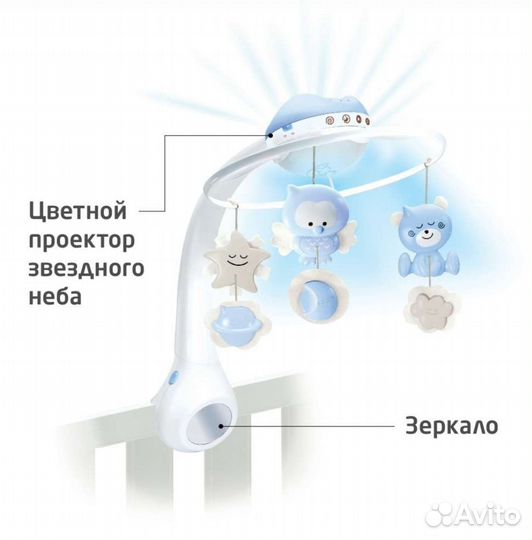 Мобиль на кроватку infantino