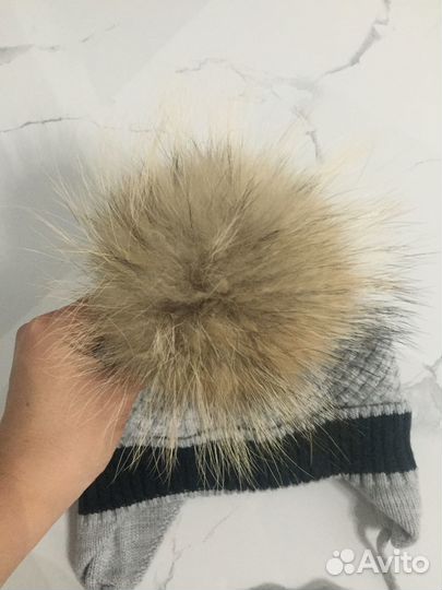 Зимняя шапка для мальчика