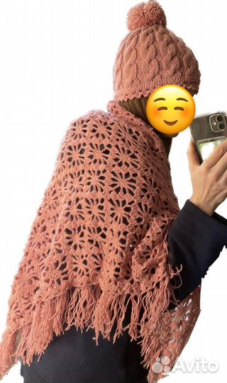 Вязаная косынка