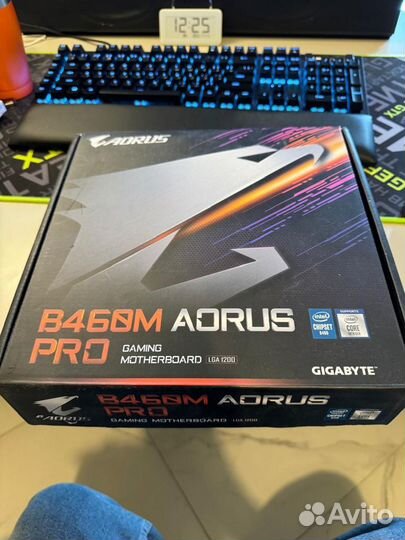 Материнская плата Gigabyte B460M Aorus Pro LGA1200