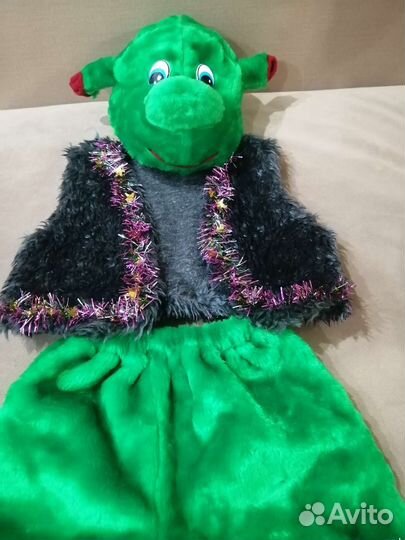 Новогодний костюм шрека