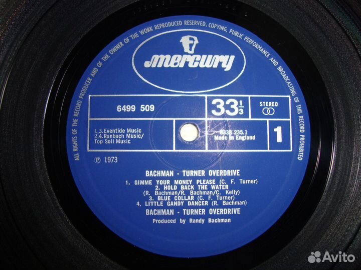 Винил фирменный LP