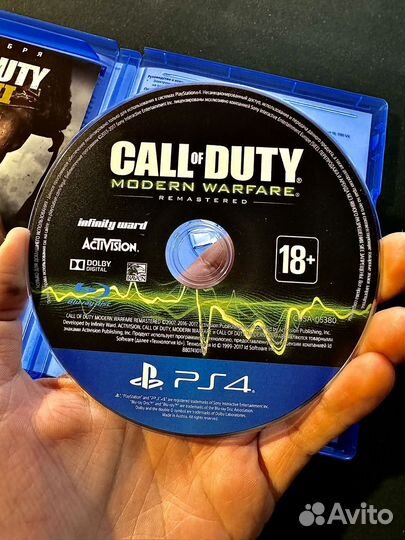 Call of Duty Modern Warfare remastered ps4 RU