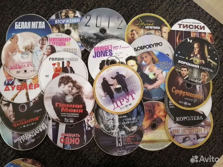 Cd, dvd диски фильмы, мультфильмы