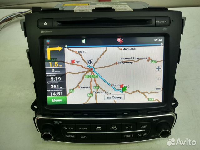 Ремонт магнитолы Kia Sorento