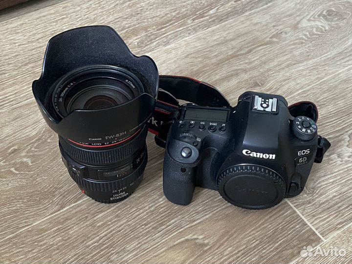 Canon 6d mark ii + объектив canon 24-105 mm