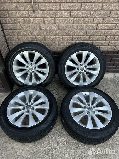 Оригинальные колеса r18 на Opel Astra J GTC