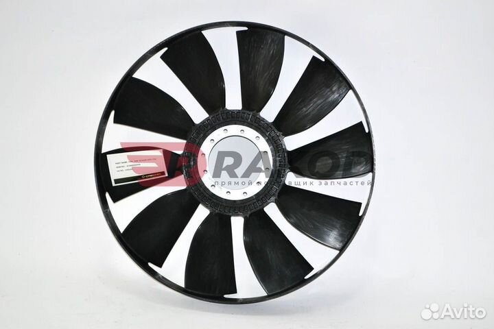 Вентилятор howo D640 с кругом 10 лопастей createk