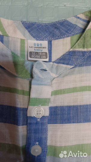 Рубашка детская 11-2года