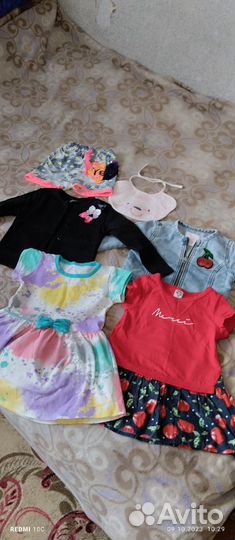 Детская одежда для девочек пакетом