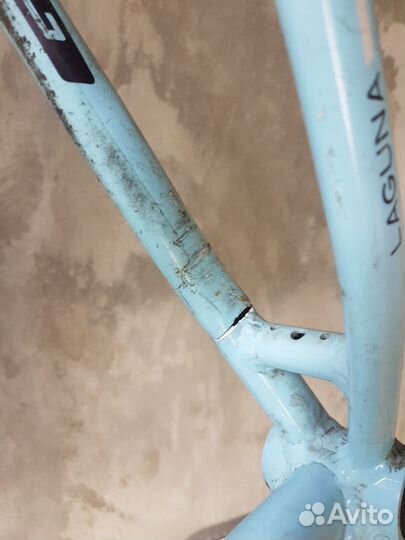 Рама велосипеда GT laguna алюминиевая