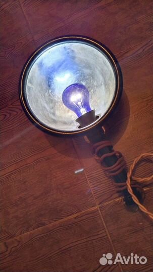 Синяя лампа для прогревания СССР