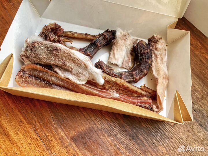 Натуральное сушенное лакомство для собак и кошек