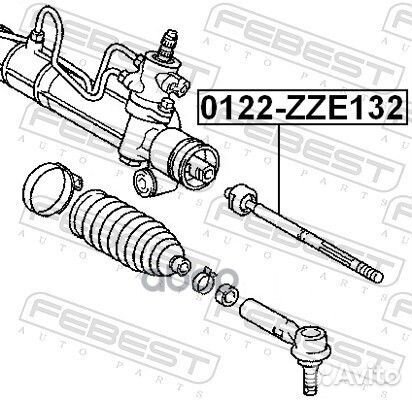 Тяга рулевая febest 0122-ZZE132 0122-ZZE132 Febest