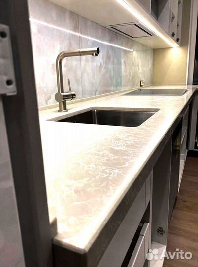 Столешницы кухня подоконники из кварца