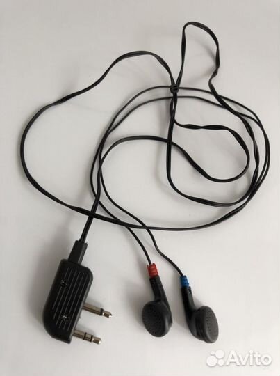 Наушники с двойным штекером