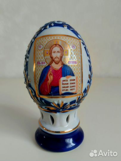 Яйцо пасхальное, Кисловодский фарфор