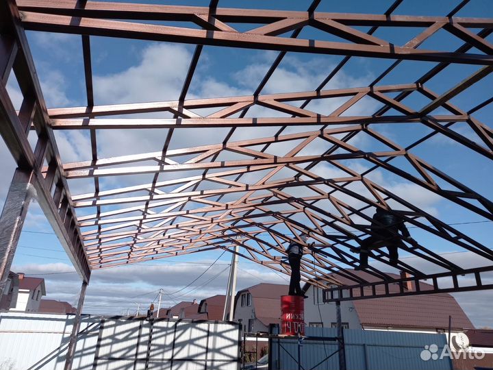 Изготовление и монтаж металлоконструкций