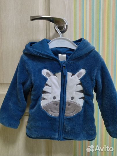 Плюшевая кофта