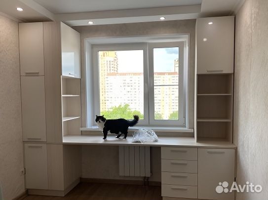 Компьютерный стол со шкафом на заказ в рассрочку
