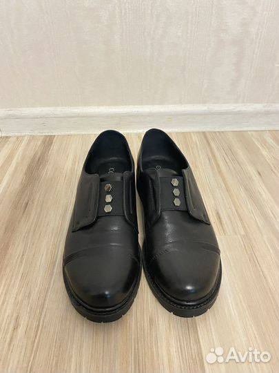 Кожанные ботинки