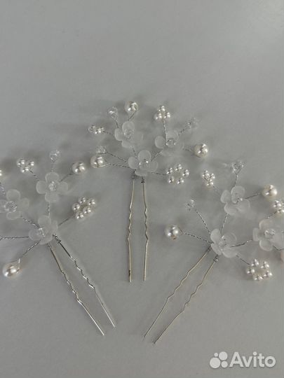 Шпильки свадебные