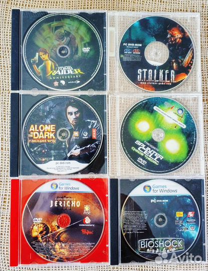 Диски с играми для пк
