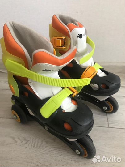 Роликовые коньки детские раздвижные