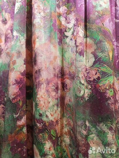 Блузка из натурального атласа