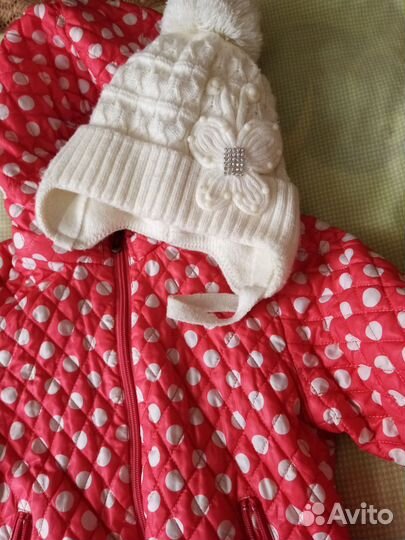 Ботинки куртка для девочки