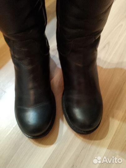 Сапоги женские натуральная кожа 36