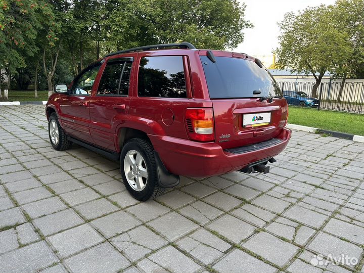 Jeep Grand Cherokee 4.7 AT, 2002, 299 185 км