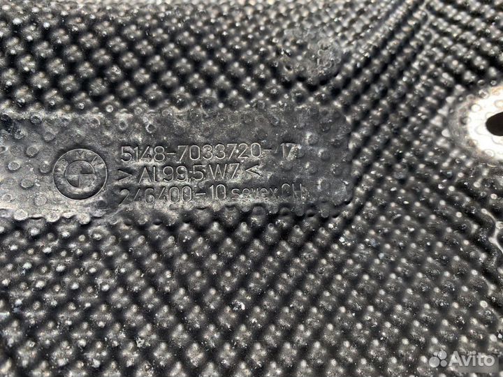 Теплоизоляция лонжерона правая Bmw 5 E60