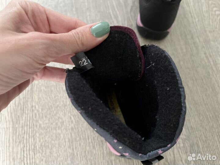 Ботинки для девочки 22 размер