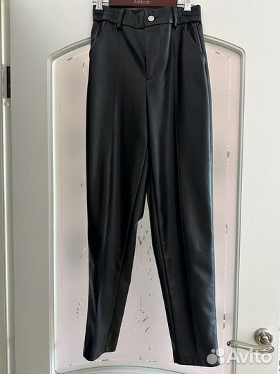Брюки кожаные