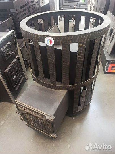 Печь для бани толщиной 8мм до 16м3