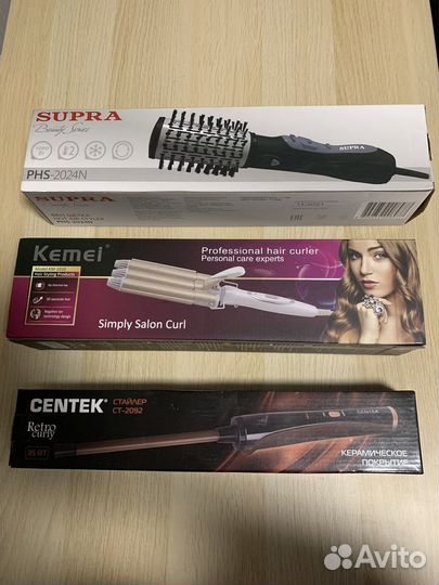 Плойка для волос фен-щетка для волос