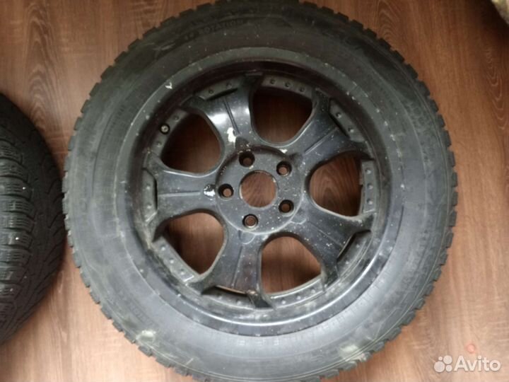 Колеса зимние на литых дисках
