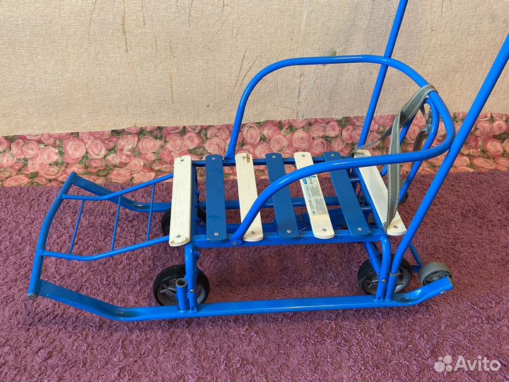 Санки коляска nika