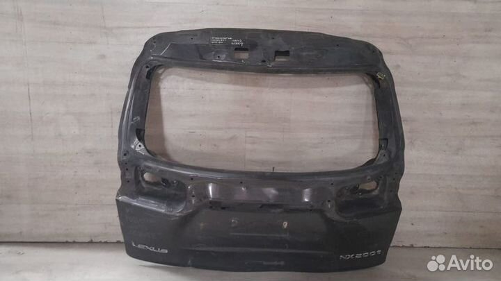 Крышка багажника Lexus Nx 1 С 2014 По 2021 Год