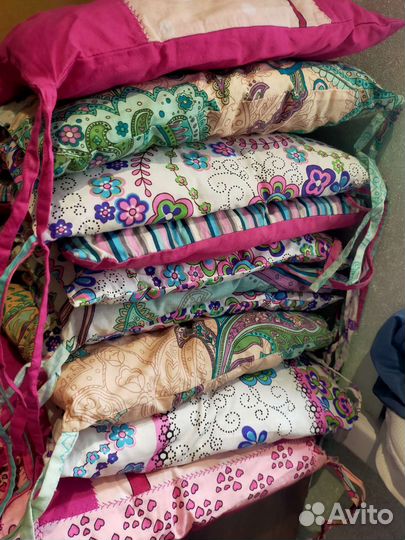 Бортики подушки в детскую кроватку