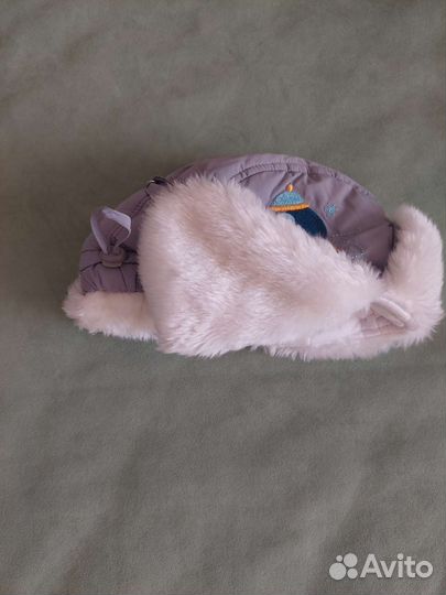 Шапка ушанка зимняя, размер 46-48