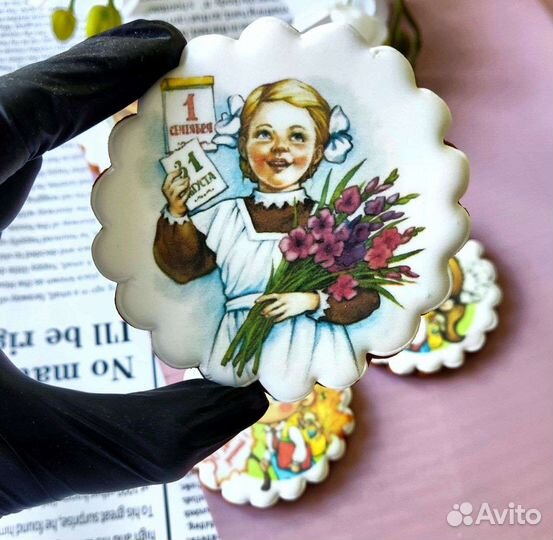 Пряники имбирные 1 сентября